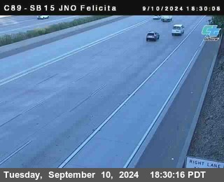 SB 15 at Felicita Road