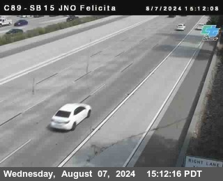 SB 15 at Felicita Road