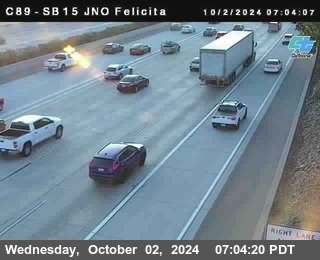 SB 15 at Felicita Road