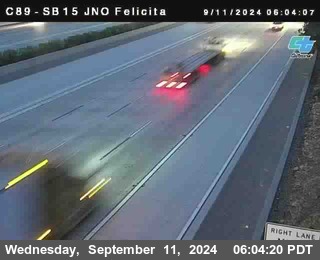 SB 15 at Felicita Road