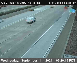 SB 15 at Felicita Road