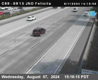 SB 15 at Felicita Road