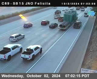 SB 15 at Felicita Road