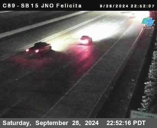 SB 15 at Felicita Road