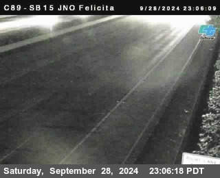 SB 15 at Felicita Road