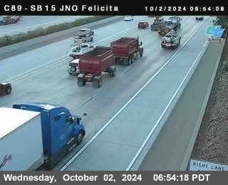 SB 15 at Felicita Road