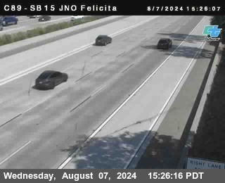 SB 15 at Felicita Road