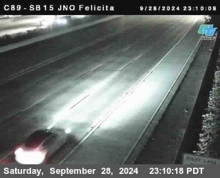 SB 15 at Felicita Road