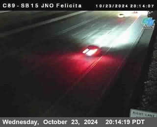 SB 15 at Felicita Road