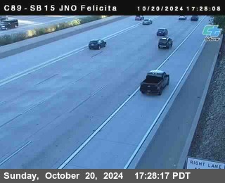 SB 15 at Felicita Road