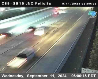 SB 15 at Felicita Road