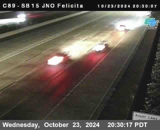 SB 15 at Felicita Road