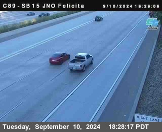 SB 15 at Felicita Road