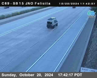 SB 15 at Felicita Road