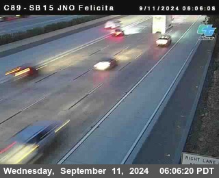 SB 15 at Felicita Road