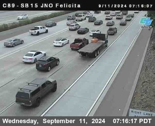 SB 15 at Felicita Road