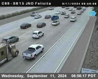 SB 15 at Felicita Road