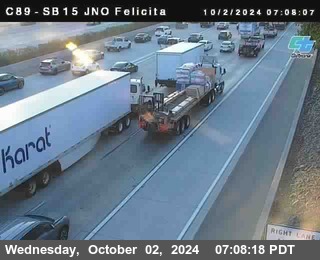 SB 15 at Felicita Road