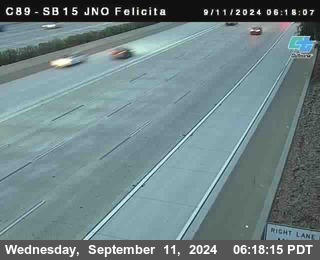 SB 15 at Felicita Road