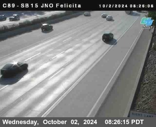 SB 15 at Felicita Road