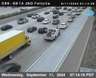 SB 15 at Felicita Road