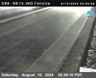 SB 15 at Felicita Road