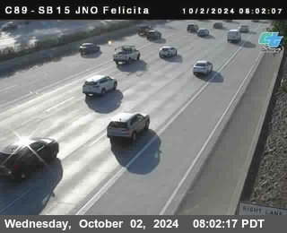 SB 15 at Felicita Road