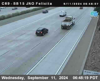 SB 15 at Felicita Road