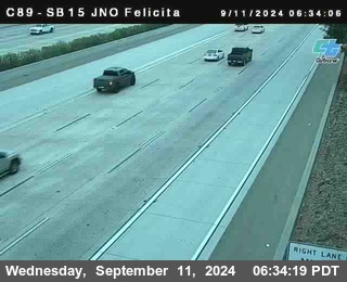 SB 15 at Felicita Road