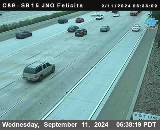 SB 15 at Felicita Road