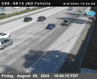 SB 15 at Felicita Road