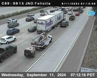 SB 15 at Felicita Road