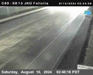 SB 15 at Felicita Road