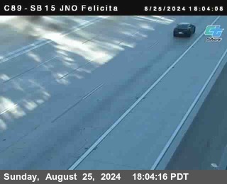 SB 15 at Felicita Road