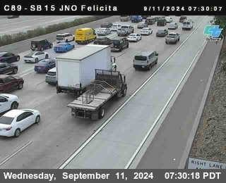 SB 15 at Felicita Road