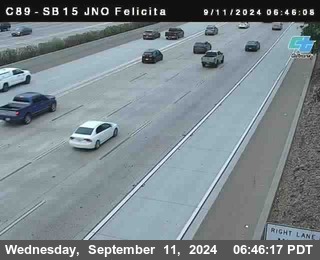 SB 15 at Felicita Road