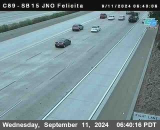 SB 15 at Felicita Road