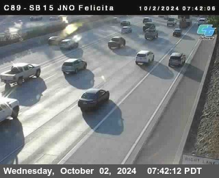 SB 15 at Felicita Road