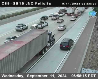 SB 15 at Felicita Road