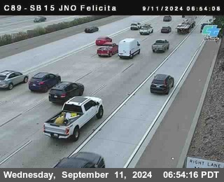 SB 15 at Felicita Road