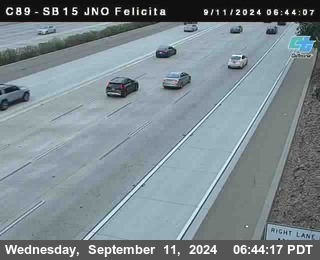 SB 15 at Felicita Road