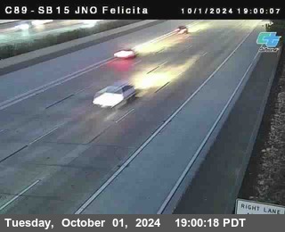 SB 15 at Felicita Road