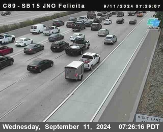 SB 15 at Felicita Road