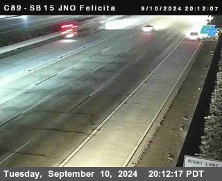 SB 15 at Felicita Road