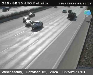 SB 15 at Felicita Road