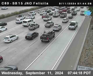 SB 15 at Felicita Road