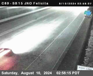 SB 15 at Felicita Road