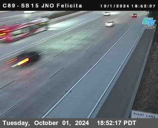 SB 15 at Felicita Road