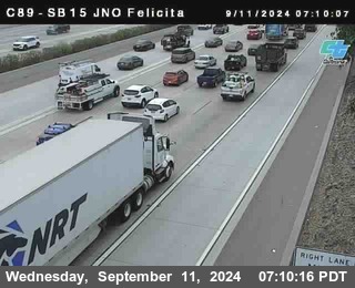 SB 15 at Felicita Road