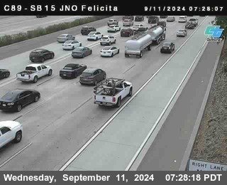 SB 15 at Felicita Road